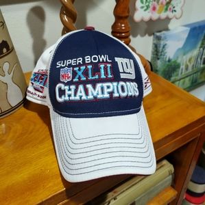 NY Giants Superbowl hat